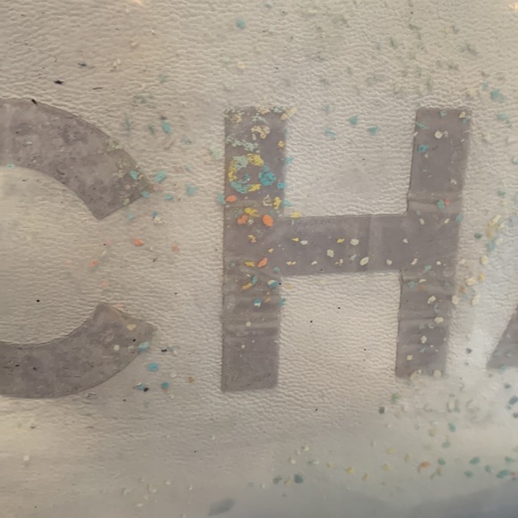 CHANEL LIGNE TOTE BAG 🌻LAMBSKIN CHAIN STRAP - Picture 10 of 17